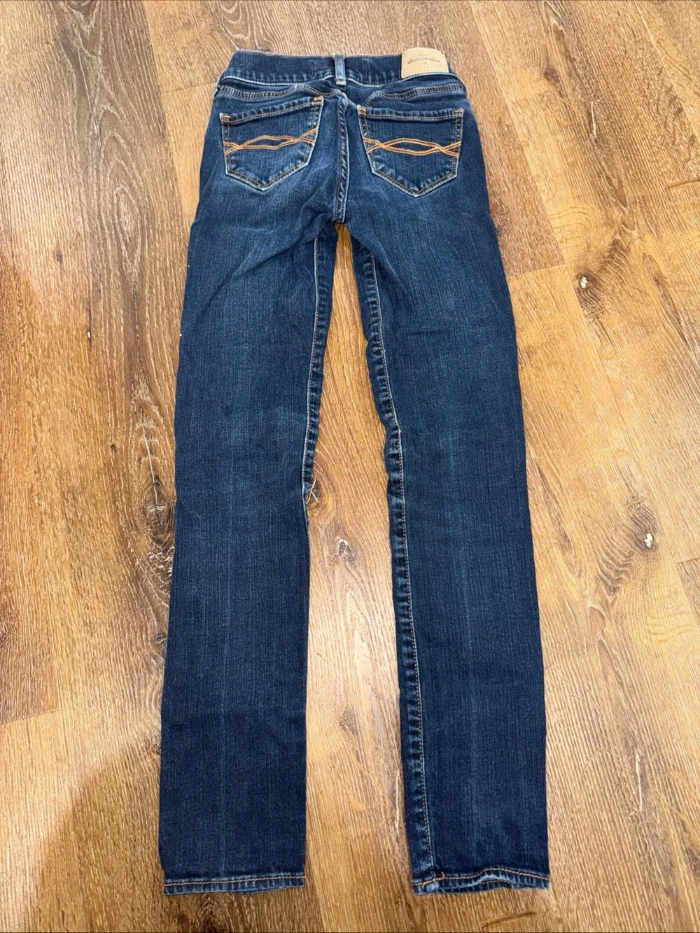 abercrombie kids Dark Blue Stretch Denim Jeans